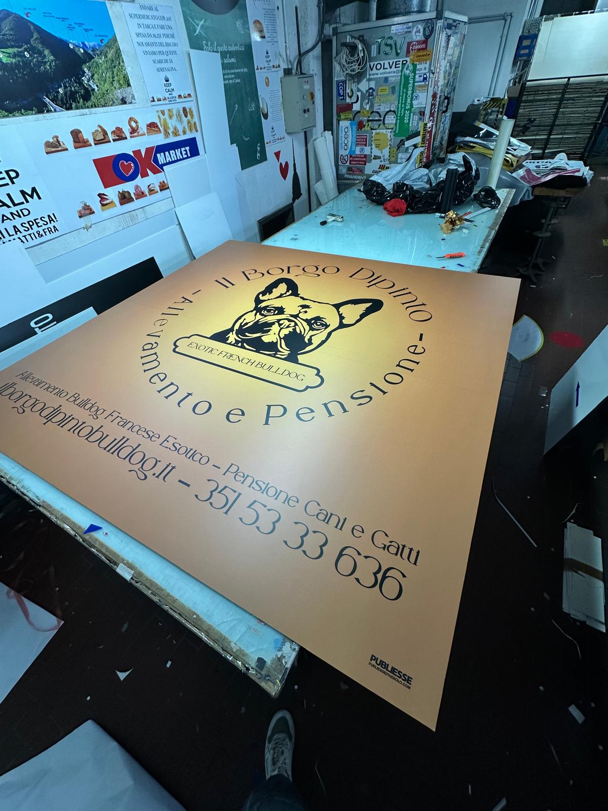 CARTELLONISTICA - INSEGNE - STRISCIONI - ROLL UP - BANDIERE