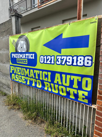 CARTELLONISTICA - INSEGNE - STRISCIONI - ROLL UP - BANDIERE
